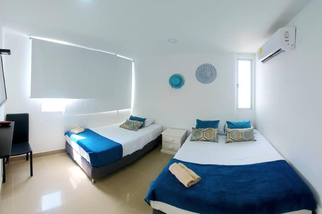 Hermoso Apartamento Vista Al Mar. Edf Palmetto 1 . Cartagena Ngoại thất bức ảnh