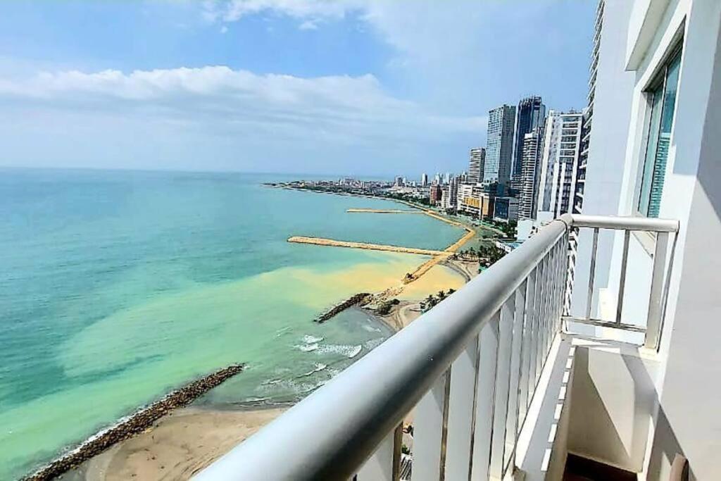 Hermoso Apartamento Vista Al Mar. Edf Palmetto 1 . Cartagena Ngoại thất bức ảnh