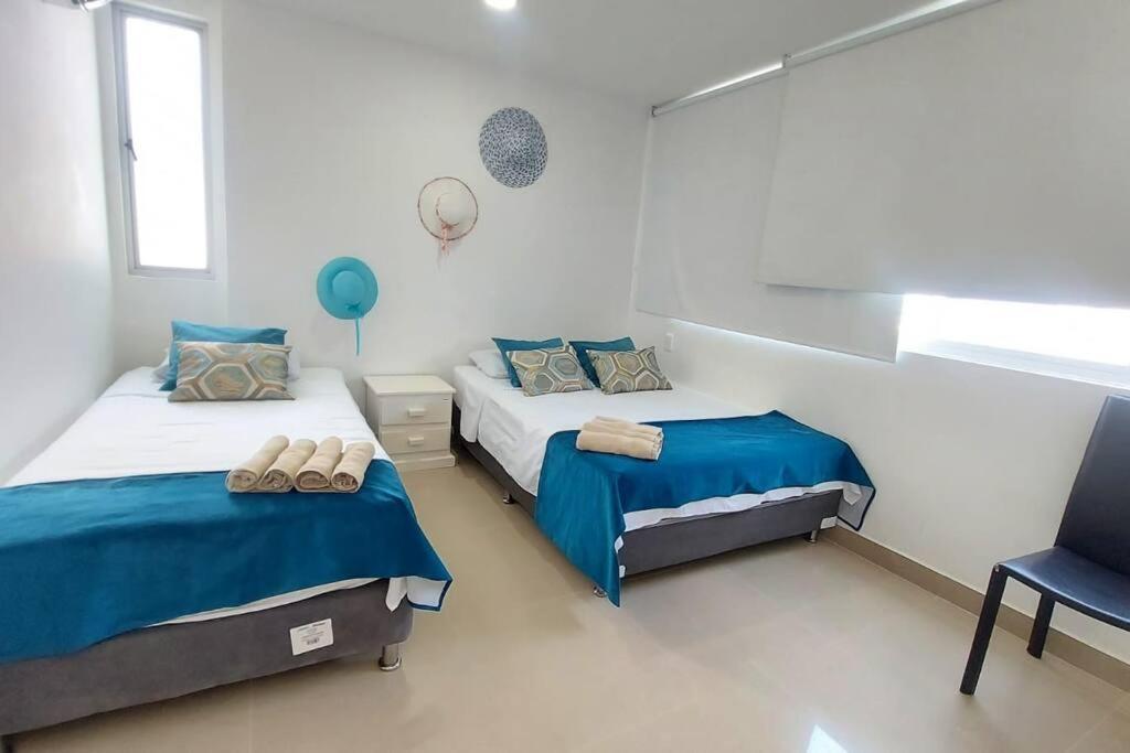 Hermoso Apartamento Vista Al Mar. Edf Palmetto 1 . Cartagena Ngoại thất bức ảnh
